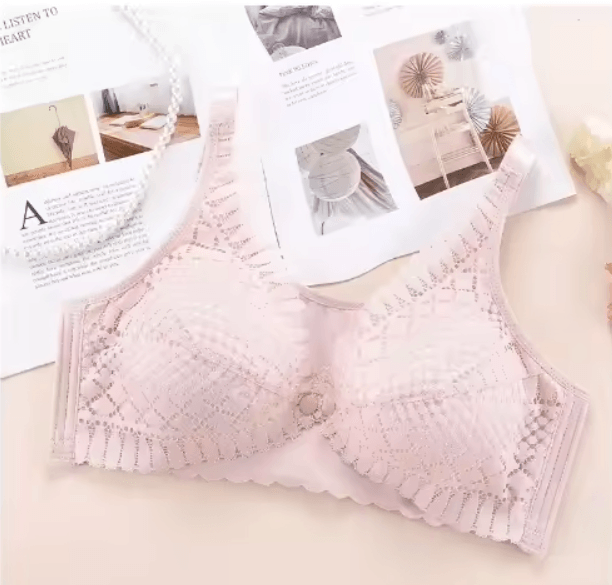 Front Button Nursing Bra Adjustable Maternity Bra for Breastfeeding Comfort and Support