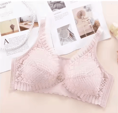 Front Button Nursing Bra Adjustable Maternity Bra for Breastfeeding Comfort and Support