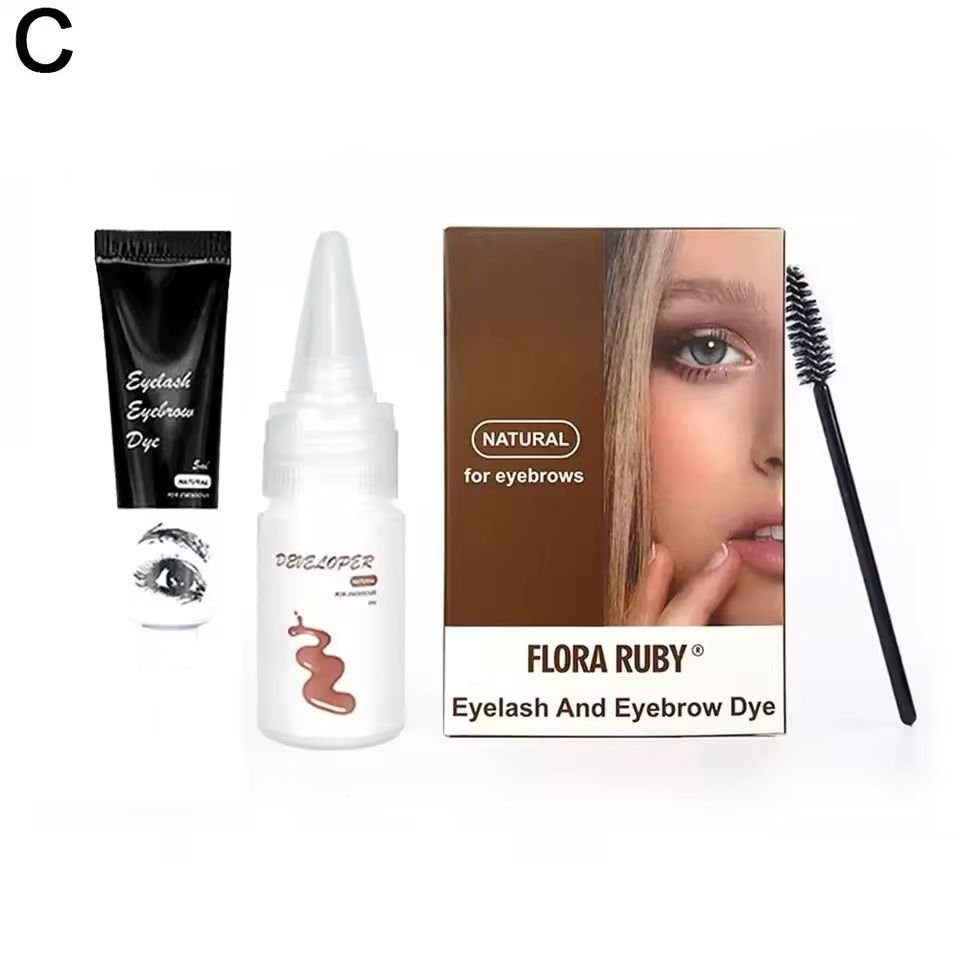 15 Minute Eyelash And Eyebrow Tint Kit  Fast Henna Gel Dye For Brows And Lashes 6