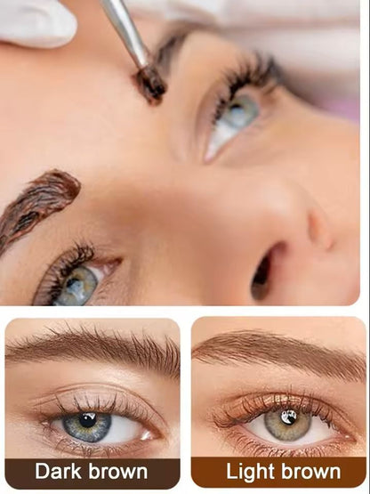 15 Minute Eyelash And Eyebrow Tint Kit  Fast Henna Gel Dye For Brows And Lashes 8