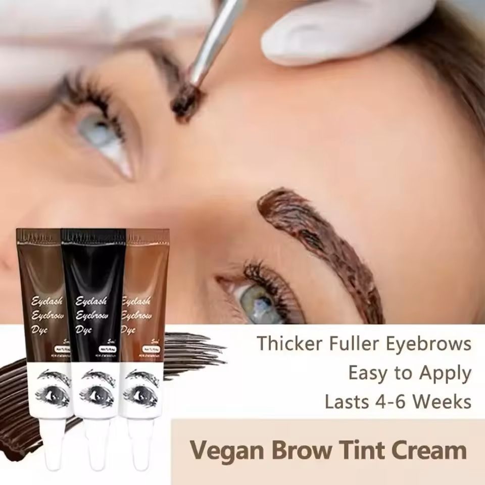 15 Minute Eyelash And Eyebrow Tint Kit  Fast Henna Gel Dye For Brows And Lashes 1