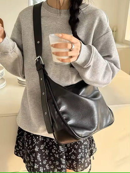 Luxury Cowhide Shoulder Bag For Women  Elegant Leather Tote Handbag For Everyday Style 8