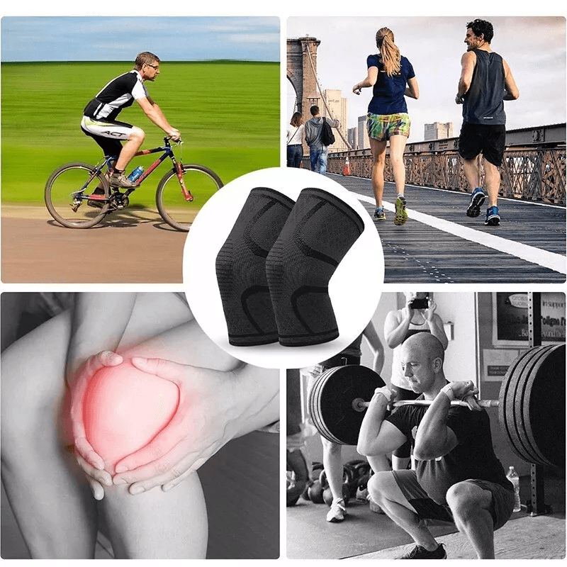 Knee Sleeve Compression Brace Sport  Gym Support For Joint Pain Relief Arthritis Recovery Workout P 3