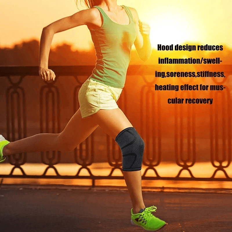 Knee Sleeve Compression Brace Sport  Gym Support For Joint Pain Relief Arthritis Recovery Workout P 2