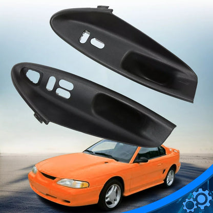 9404 Ford Mustang Interior Door Panel Pull Handle  Pair Hardtop Cover Replacement 5
