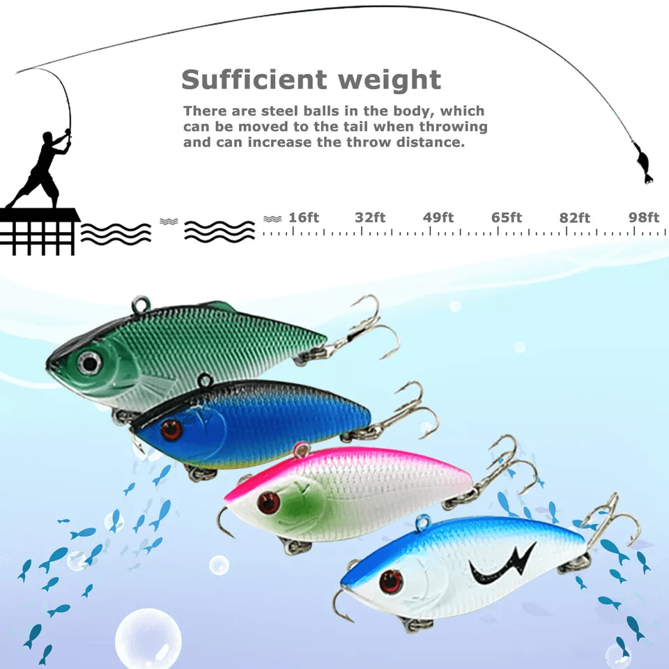 Fishing Lures Set Kinds Of Fish Crankbaits Minnow Baits Hooks  Tackle For Freshwater  Saltwater Ang 6