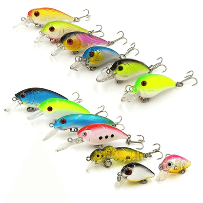 Fishing Lures Set Kinds Of Fish Crankbaits Minnow Baits Hooks  Tackle For Freshwater  Saltwater Ang 8