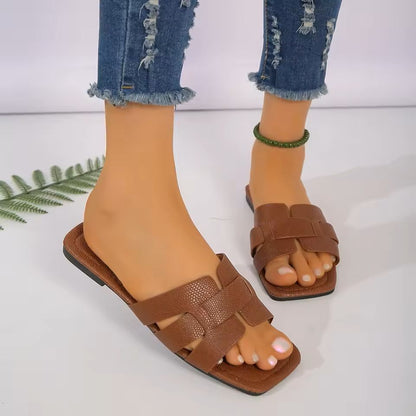 Ladies Casual Outdoor Flat Sandals For Summer Comfort 7