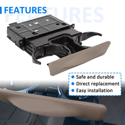 19992004 Ford Super Duty F250 F350 F450 F550 Dash Cup Holder  Parchment Tan OEM Replacement 6