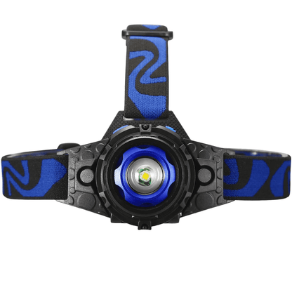 Tactical Headlight Rechargeable LED Headlamp With Battery  Charger High Lumens Waterproof Adjustabl 5