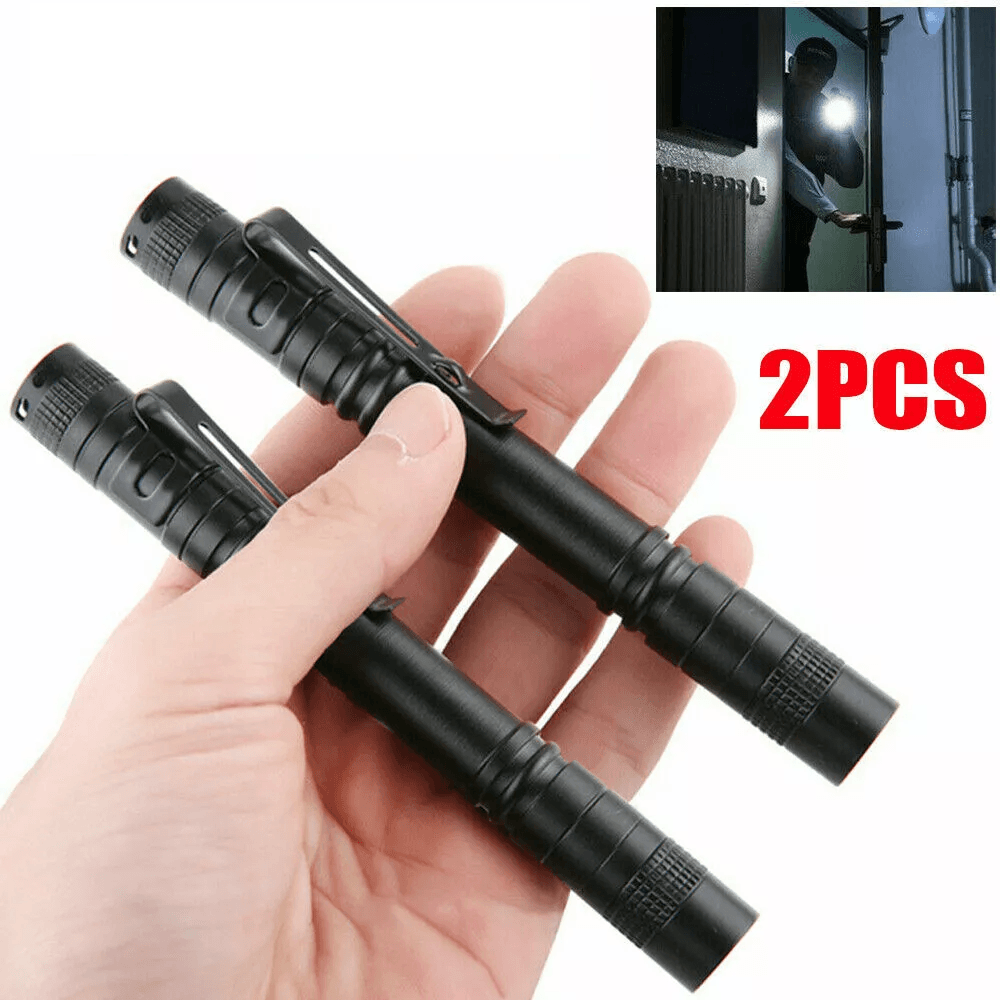 Tactical Flashlight Small LED Torch Light, Mini Super Bright Penlight, Pocket-Sized Emergency Flashlight, High-Lumen LED