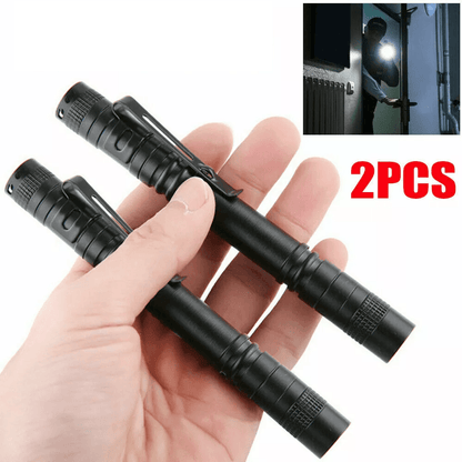 Tactical Flashlight Small LED Torch Light, Mini Super Bright Penlight, Pocket-Sized Emergency Flashlight, High-Lumen LED