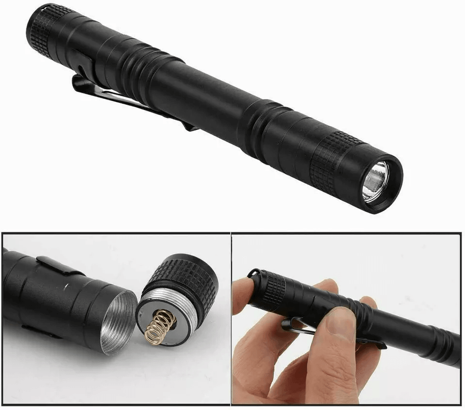 Tactical Flashlight Small LED Torch Light Mini Super Bright Penlight PocketSized Emergency Flashlig 7