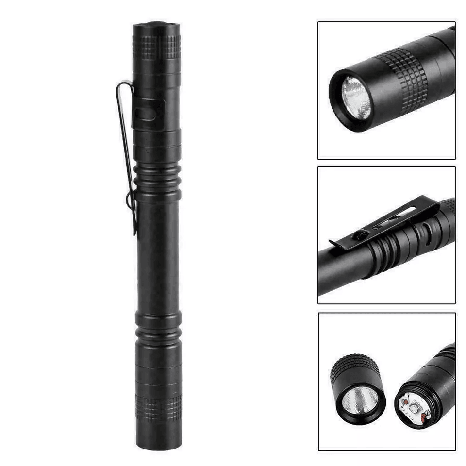 Tactical Flashlight Small LED Torch Light Mini Super Bright Penlight PocketSized Emergency Flashlig 9