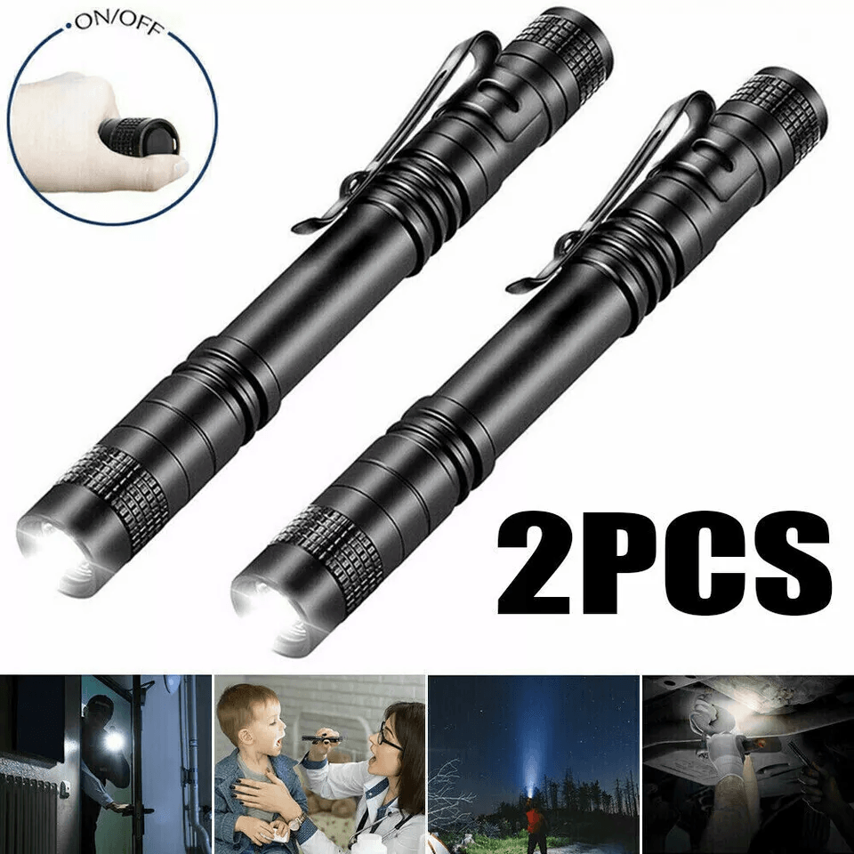 Tactical Flashlight Small LED Torch Light Mini Super Bright Penlight PocketSized Emergency Flashlig 12