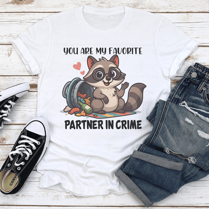 You Are My Favorite Partner In Crime Tee