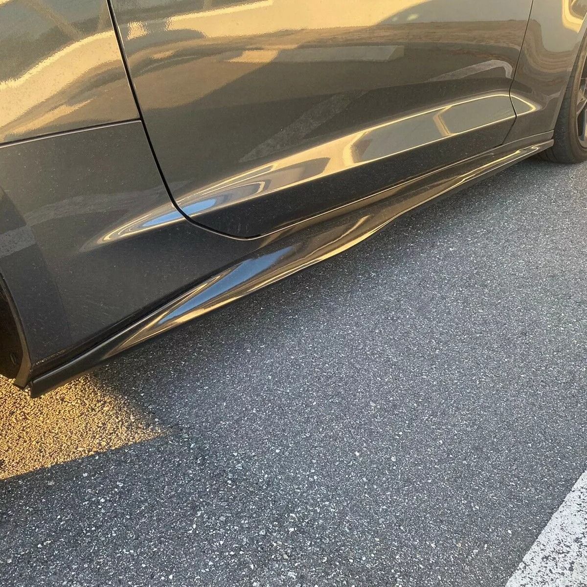 Style Side Skirts For 20162023 Chevy Camaro RS SS  6th Gen Aerodynamic Rocker Panels  Side Skirt Ex 5