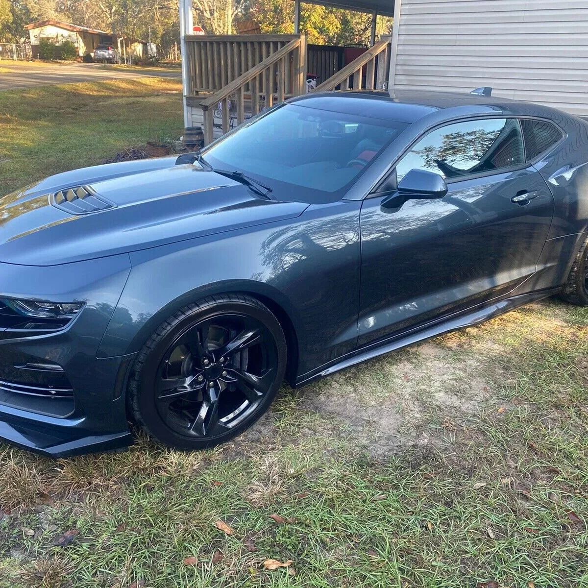 Style Side Skirts For 20162023 Chevy Camaro RS SS  6th Gen Aerodynamic Rocker Panels  Side Skirt Ex 6