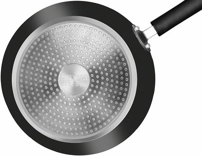Utopia Kitchen 3 Piece Nonstick Frying Pan Set 8, 9.5, 11 Inch Induction Bottom Copper Ceramic Cookware