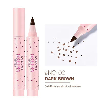 Waterproof Natural Freckle Pen  Easy Dotting Makeup Tool For Realistic Freckles 7