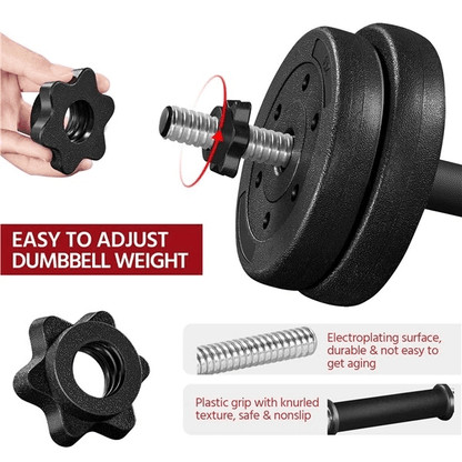 Adjustable Fitness Dumbbell Weight Set For Men Home Gym Strength  Toning 2