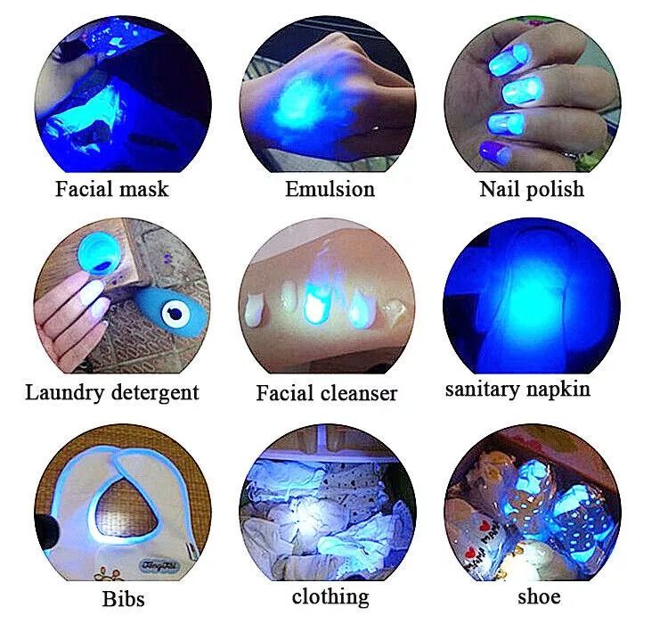 Powerful UV Torch Flashlight 120000LM Ultra Violet Blacklight LED Lamp For Professional Use 7