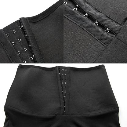Thermal Sweat Slimming Shorts Waist Trainer Pants For Women  Hot Sauna Effect Body Shaping  Toning 4