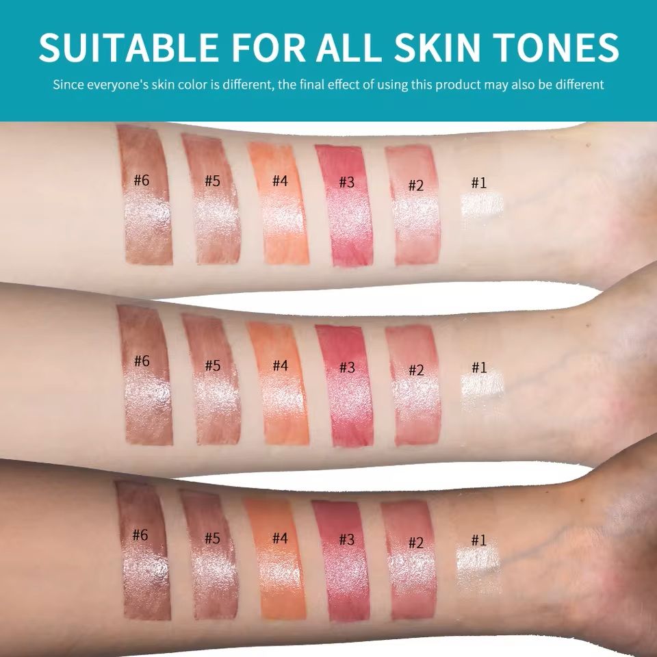 Hydrating Jelly Lip Tint  Clear Moisturizing Nude Lipstick For Natural Korean Lip Makeup 2