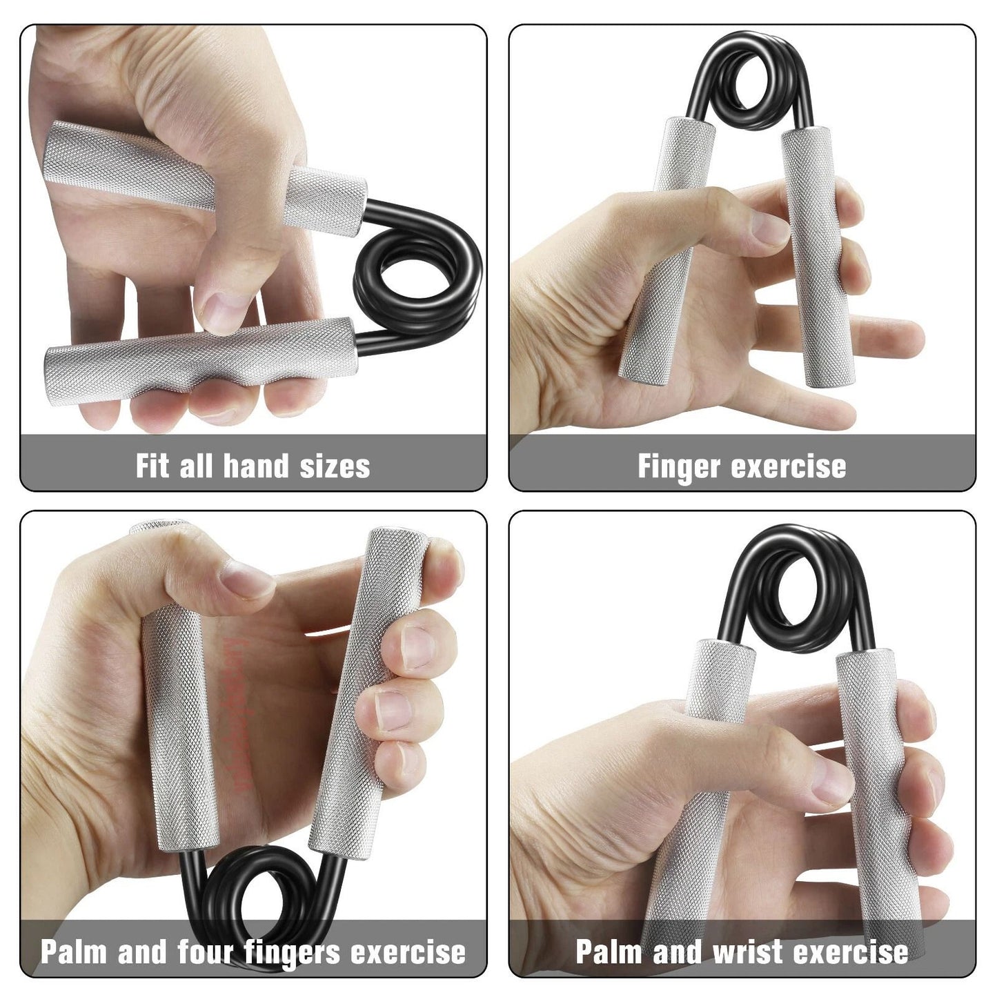 HeavyDuty Metal Hand Gripper Adjustable Strength Exercise Gripper For Forearm  Wrist Training 2