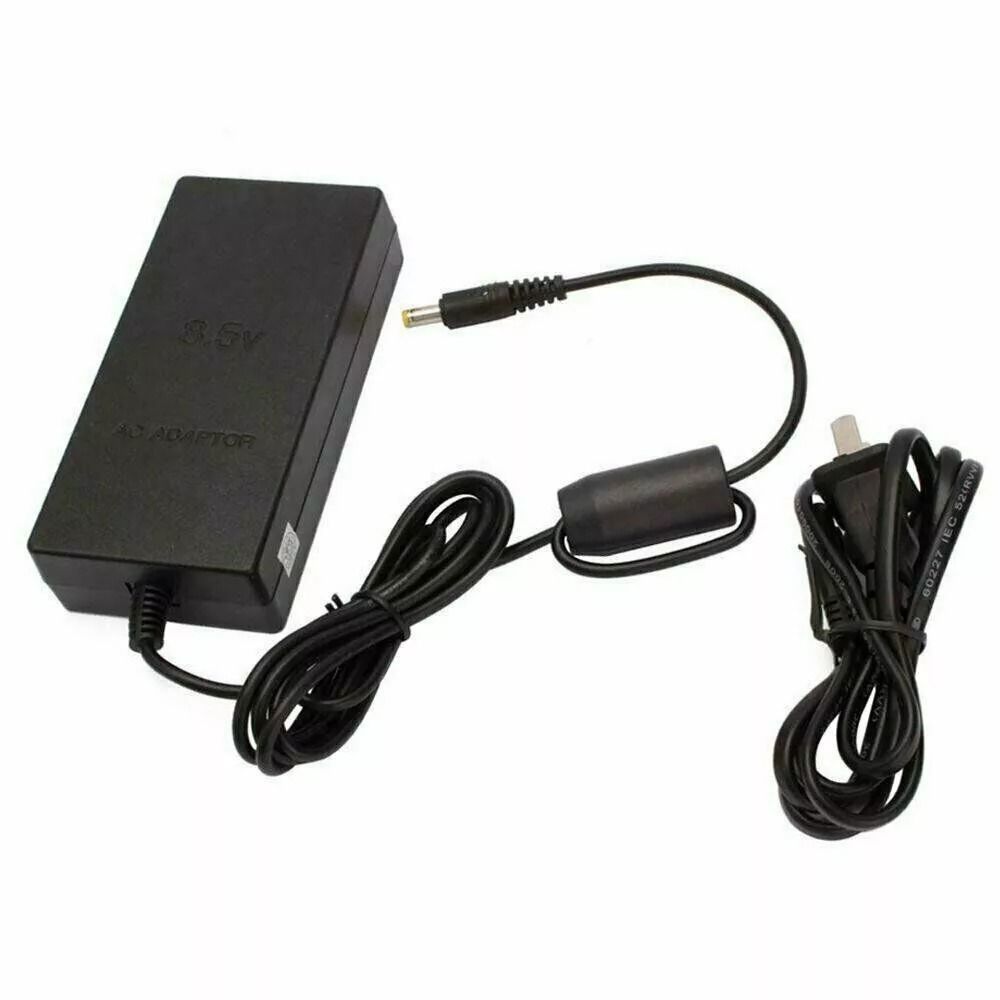 Sony PS2 Slim Power Supply  AV Cable OfficialGrade Charger TV Adapter And Replacement Cable 5