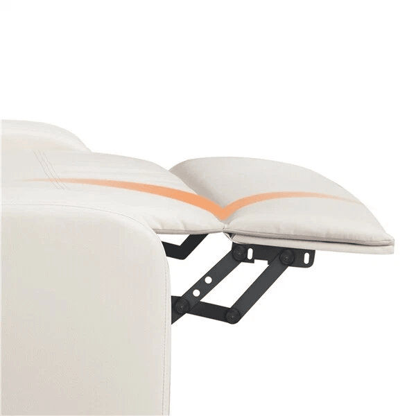 Adjustable Single Leather Reclining Chair With Pocket Spring For Living Room Comfortable Modern Rec 8