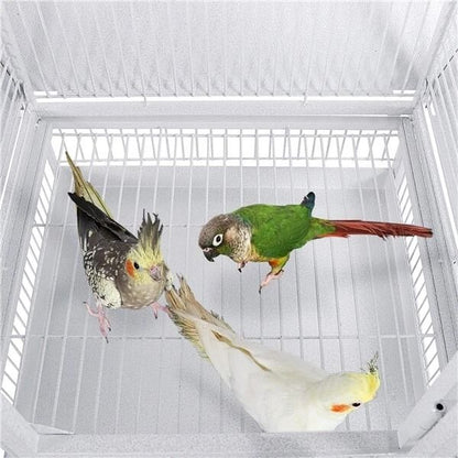 61 Large Bird Cage With Play Top Spacious Parrot Cage For Finch Cockatoo Budgie  Conure Includes St 3