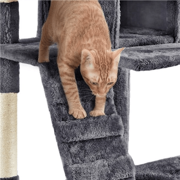 Cat Tree Tower Condo Activity Centre For Indoor Cats MultiLevel Scratching Post Kitten Playhouse  C 3