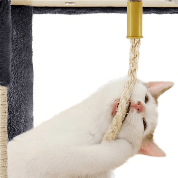 Cat Tree Tower Condo Activity Centre For Indoor Cats MultiLevel Scratching Post Kitten Playhouse  C 8