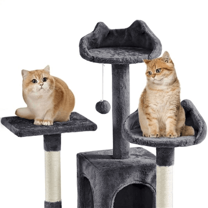 Cat Tree Tower Condo Activity Centre Multilevel Indoor Kitten Playhouse  Scratching Post For Cats 2