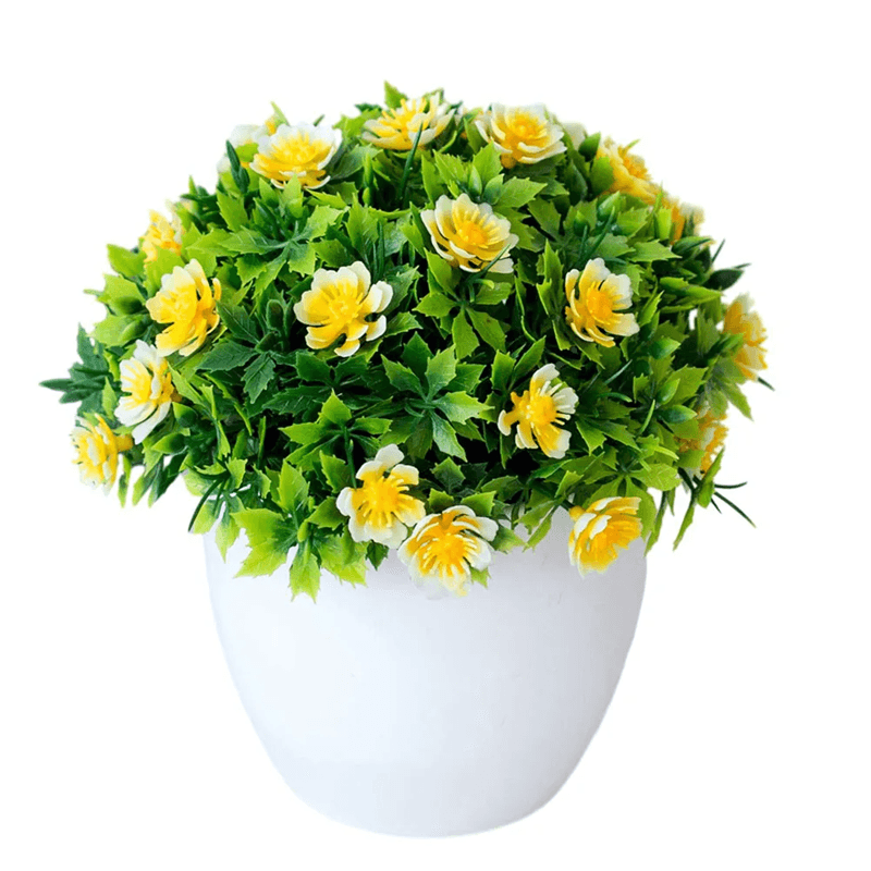 Mini Artificial Bonsai Plant Decorative Faux Potted Tree For Home And Office 3