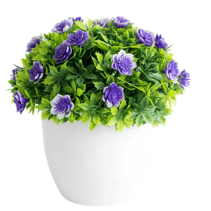 Mini Artificial Bonsai Plant Decorative Faux Potted Tree For Home And Office 4