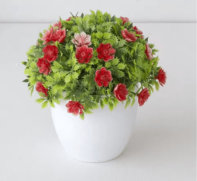 Mini Artificial Bonsai Plant Decorative Faux Potted Tree For Home And Office 5