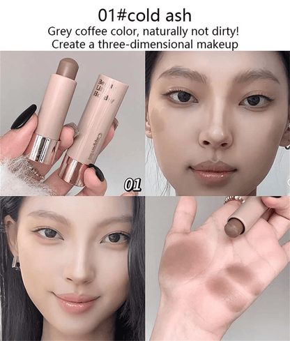Waterproof Matte Contour Stick And Concealer For Face Highlight And Nose Shadow 1