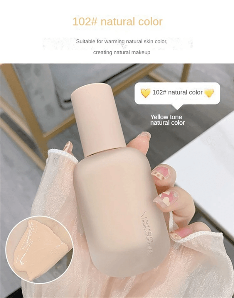 High Coverage Liquid Foundation Waterproof OilControl BB Cream 1