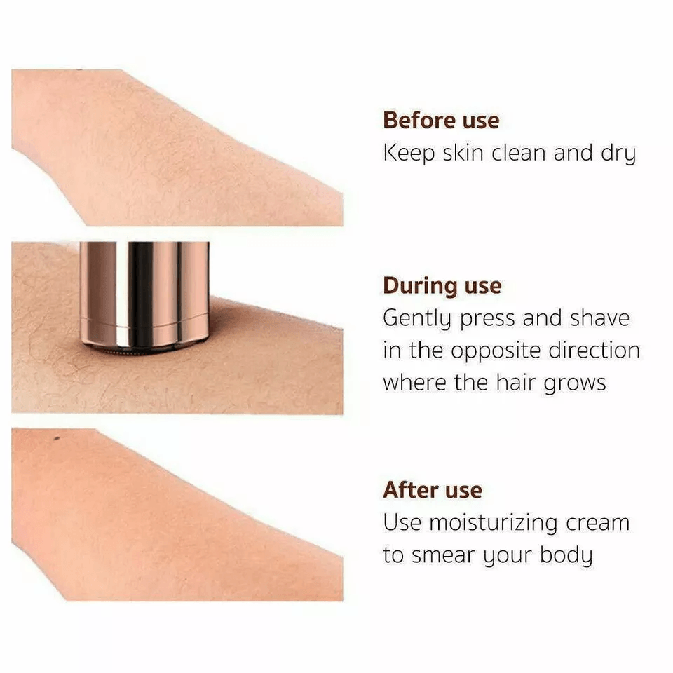 Flawless Hair Remover Replacement Heads Replacing Blades Cleaning Tool For Smooth Flawless Results 2