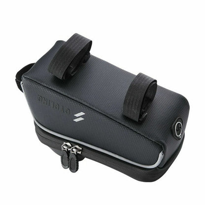 Waterproof Bicycle Phone Holder Bag  MTB Top Tube Frame Bag For Cycling With Sensitive Touch Screen 5