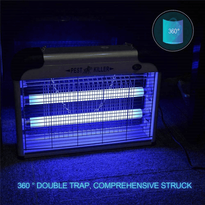 Electric Lamp Insect Killer Mosquito Zapper Bug Pest Fly Trap Light For Indoor  Lawn Use 4