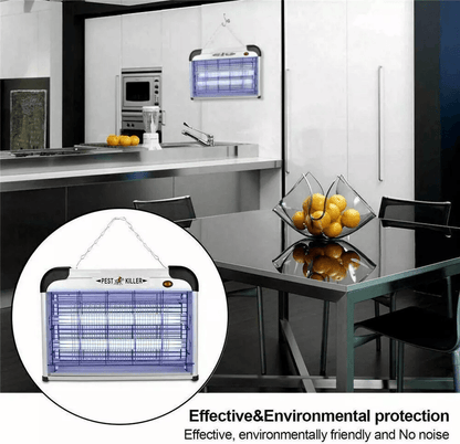 Electric Lamp Insect Killer Mosquito Zapper Bug Pest Fly Trap Light For Indoor  Lawn Use 8
