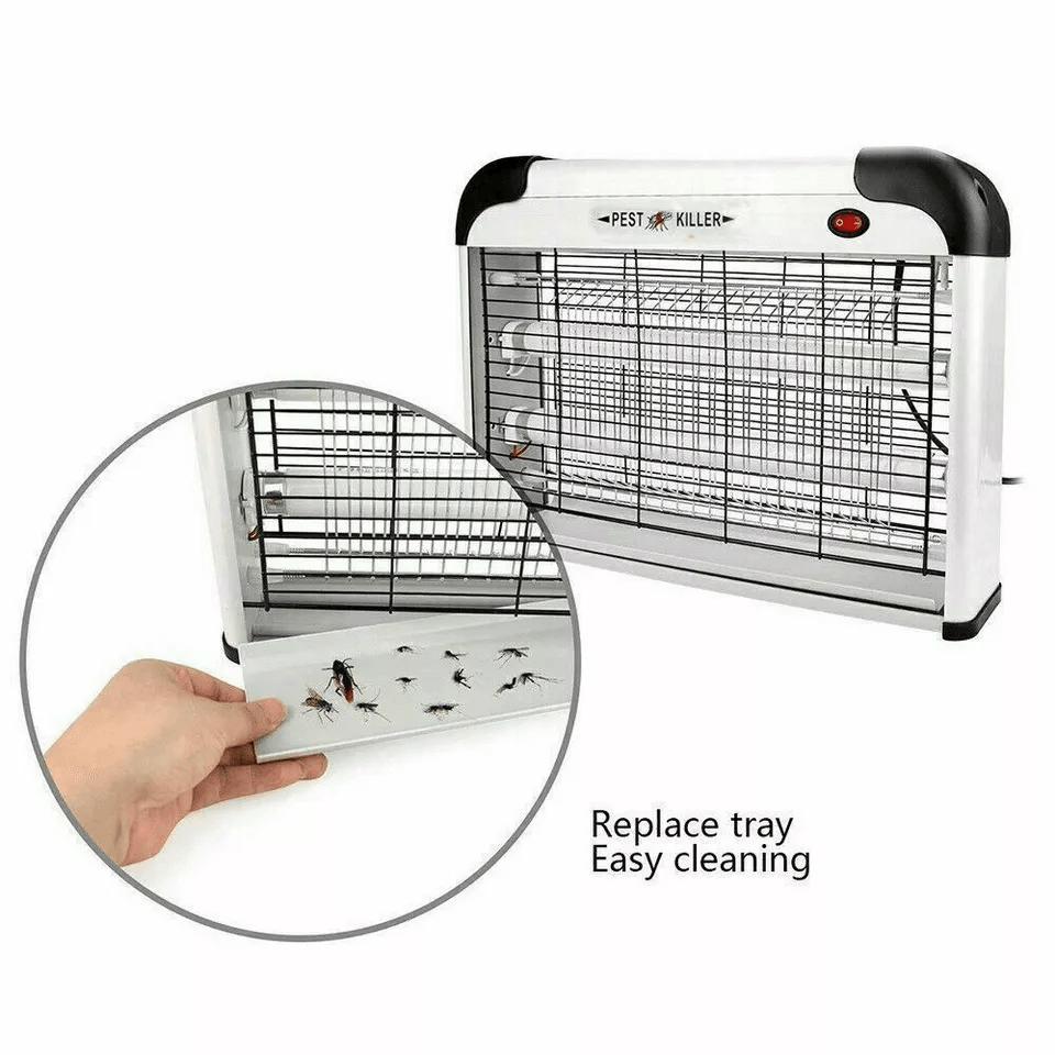 Electric Lamp Insect Killer Mosquito Zapper Bug Pest Fly Trap Light For Indoor  Lawn Use 2