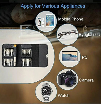 HighPrecision Watch Repair Tool Kit Professional Watchmakers Screwdriver Set  Eyeglasses 4