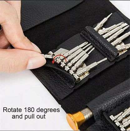 HighPrecision Watch Repair Tool Kit Professional Watchmakers Screwdriver Set  Eyeglasses 8