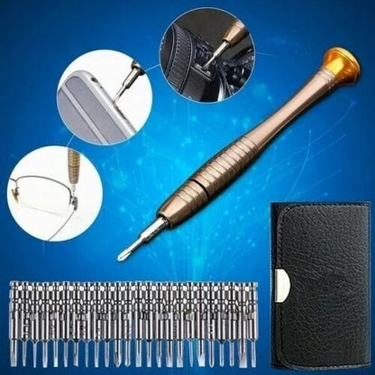HighPrecision Watch Repair Tool Kit Professional Watchmakers Screwdriver Set  Eyeglasses 3