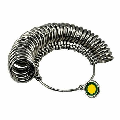 Metal Ring Sizer Gauge Mandrel Precision Finger Sizing Measure Stick For Jewelers 1