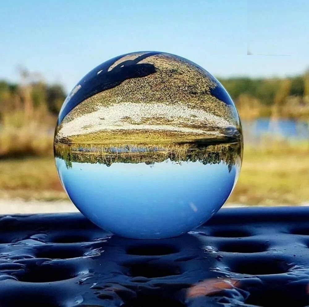 60mm Photography Crystal Ball Clear Lensball Sphere For Creative Photo Props  Decoration 5